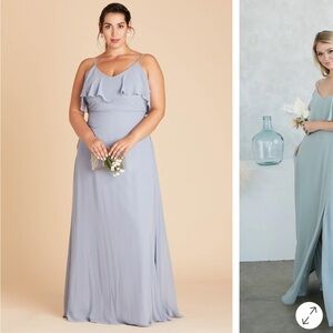 birdy grey jane convertible dress dusty blue size XXXL